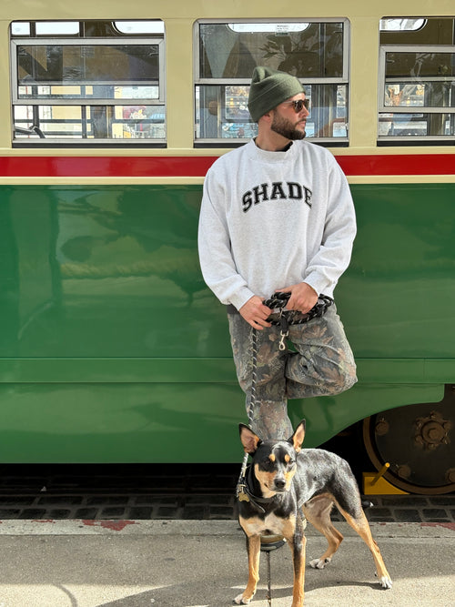 SHADE MOCK NECK CREW